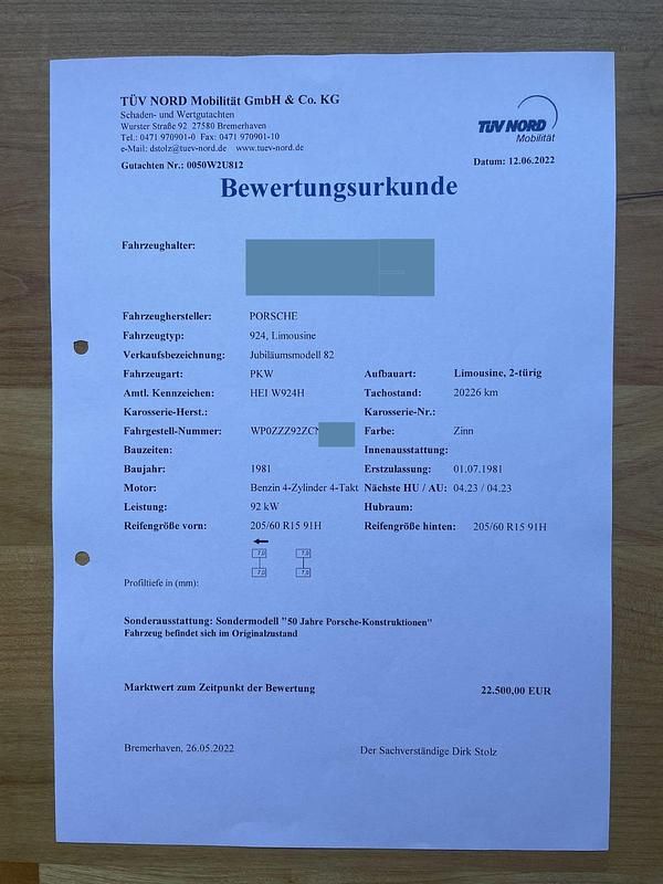 Gebraucht Porsche 924 125 PS (91 kW) 1981 Coupé