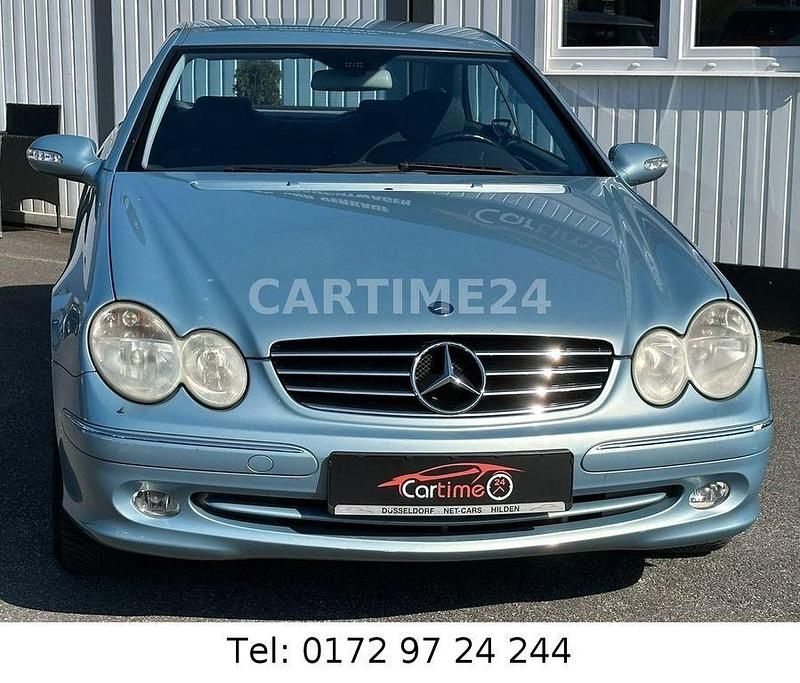 Blau Gebraucht 2002 Mercedes CLK320 Coupé | 3.499 € (Guter Preis) - Bild 1/4