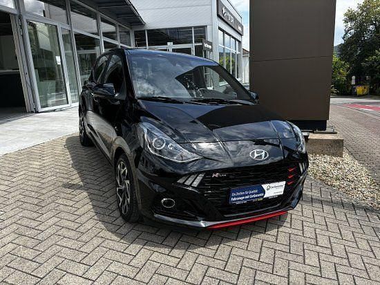 Schwarz Gebraucht 2020 Hyundai i10 N Line Kleinwagen | 13.990 € (Fairer Preis) - Bild 1/4