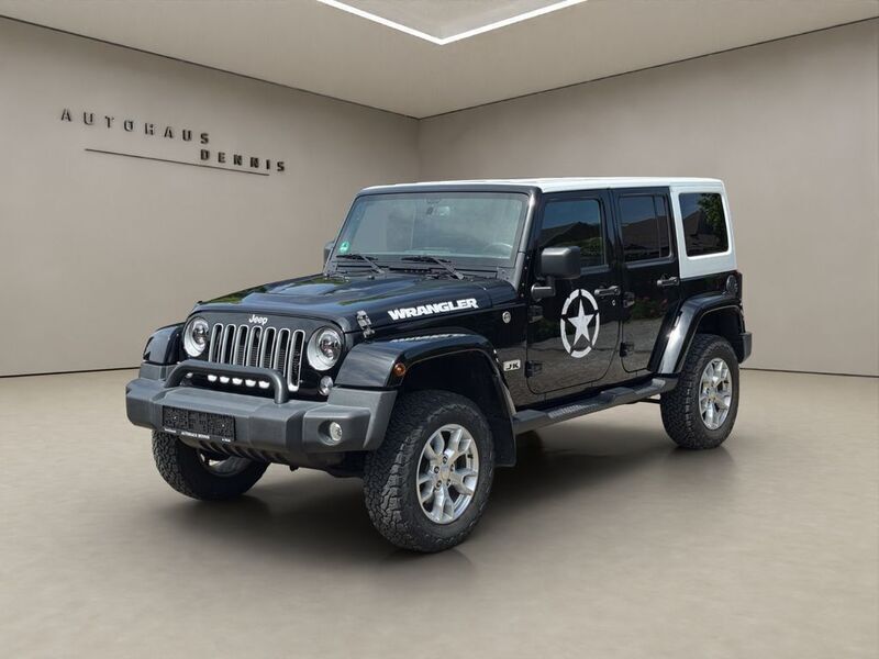 Schwarz Gebraucht 2018 Jeep Wrangler Sahara SUV | 35.500 € (Superpreis) - Bild 1/4