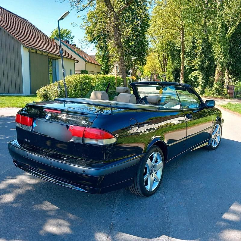 Gebraucht Saab 9-3 Cabriolet 185 PS (136 kW) 2002 Schwarz Cabrio