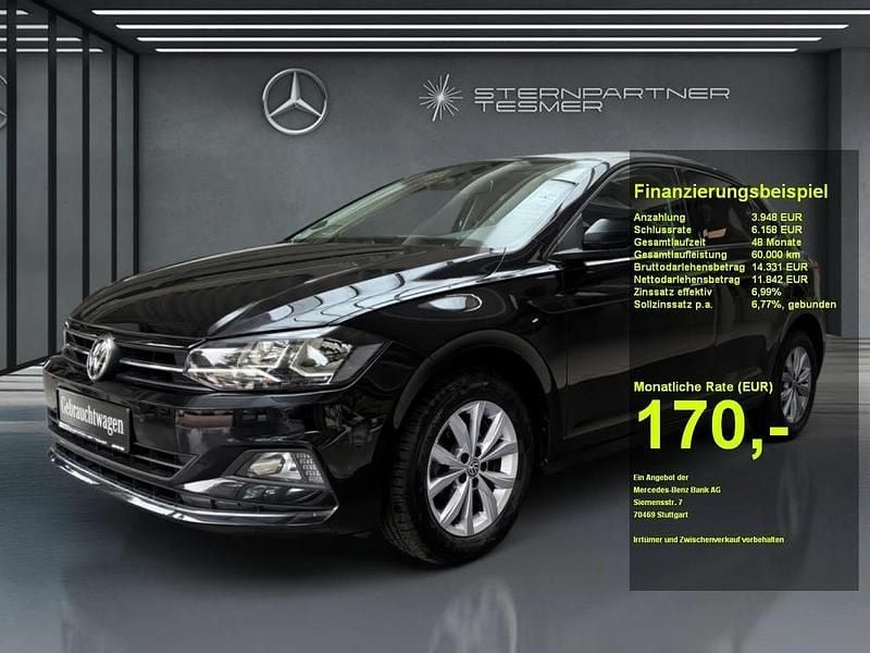 Schwarz Gebraucht 2019 VW Polo Limousine | 15.790 € (Guter Preis) - Bild 1/3