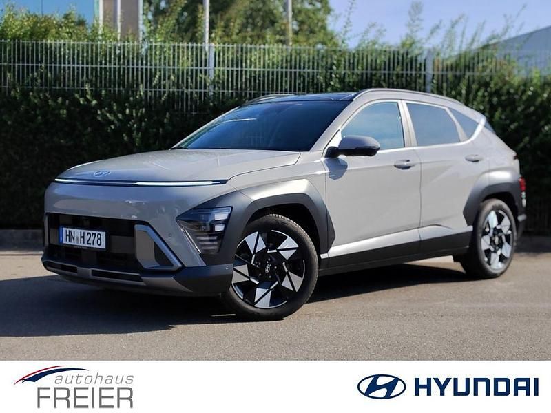 Grau Gebraucht 2024 Hyundai Kona Prime SUV | 34.990 € (Etwas zu teuer) - Bild 1/4