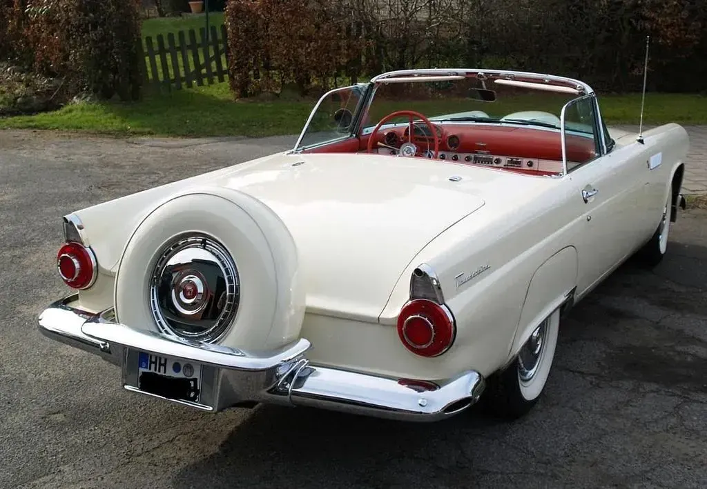 Gebraucht Ford Thunderbird 184 PS (135 kW) 1956 Weiß Cabrio