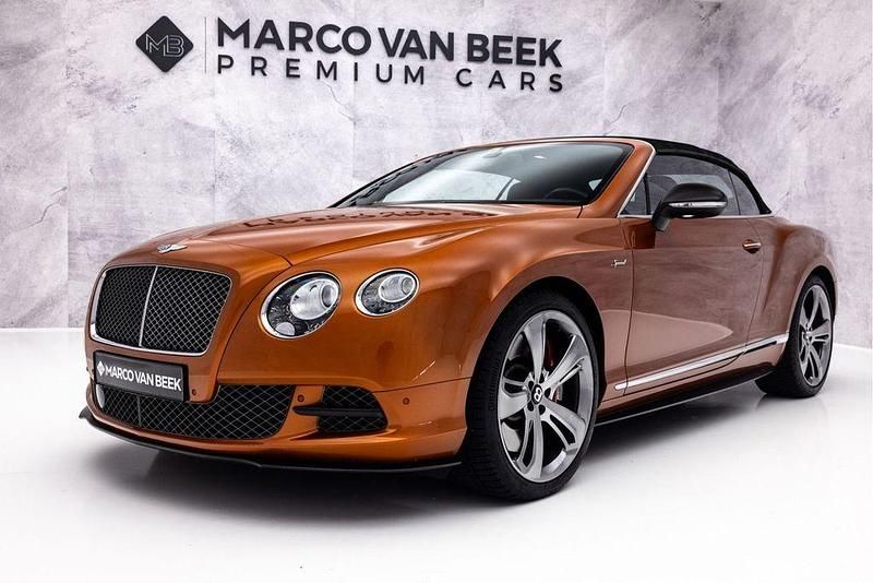 Gebraucht Bentley Continental GT Convertible 635 PS (467 kW) 2015 Orange Cabrio