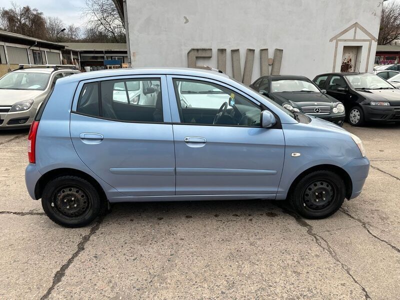 Gebraucht Kia Picanto EX 65 PS (47 kW) 2007 Blau Kleinwagen