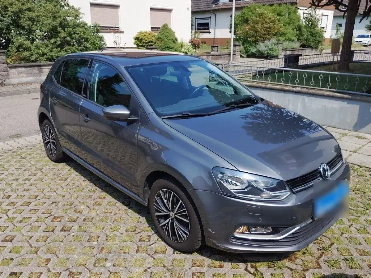 Gebraucht VW Polo Allstar 75 PS (55 kW) 2017 Grau Kleinwagen