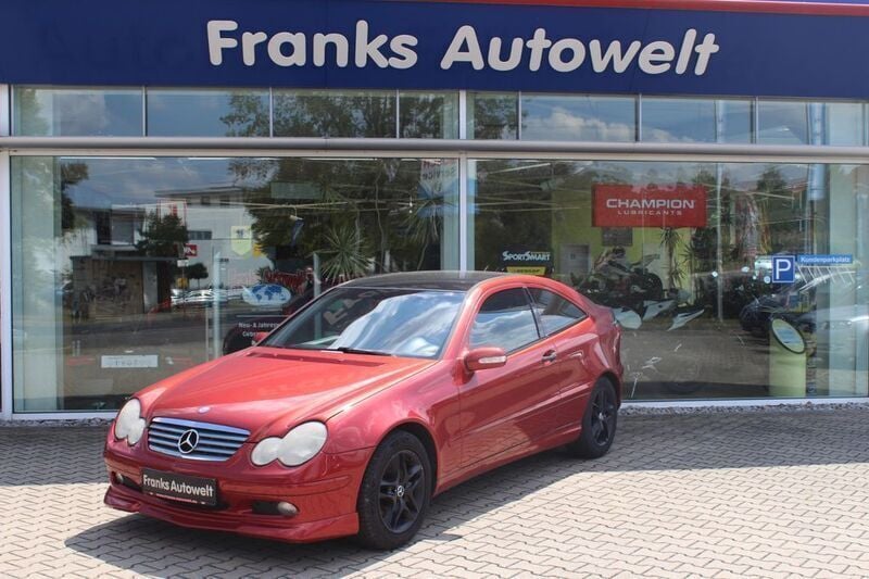 Orange Gebraucht 2001 Mercedes C200 Avantgarde Coupé | 1.390 € (Superpreis) - Bild 1/4