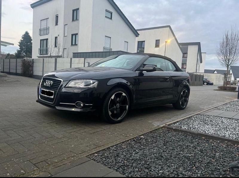 Schwarz Gebraucht 2011 Audi A3 Cabriolet Ambiente Cabrio | 7.400 € (Fairer Preis) - Bild 1/4