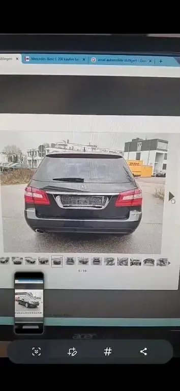 Gebraucht Mercedes E200 Avantgarde 184 PS (135 kW) 2010 Schwarz Kombi