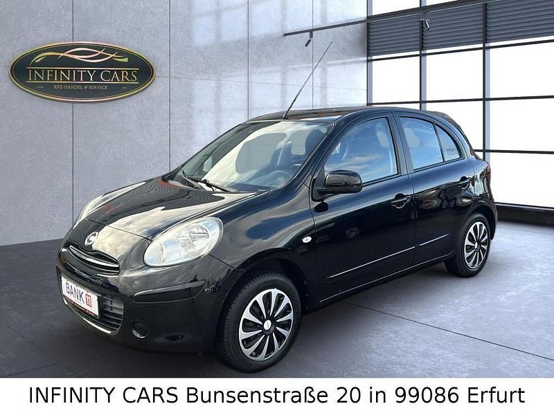 Gebraucht Nissan Micra Acenta 80 PS (58 kW) 2011 Schwarz Kleinwagen