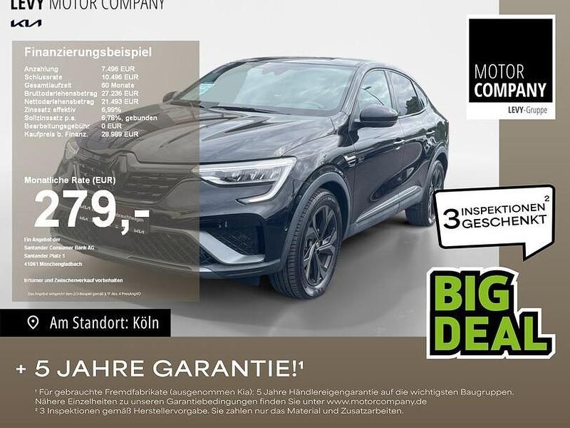 Schwarz Gebraucht 2023 Renault Arkana Bose Edition SUV | 27.398 € (Guter Preis) - Bild 1/4