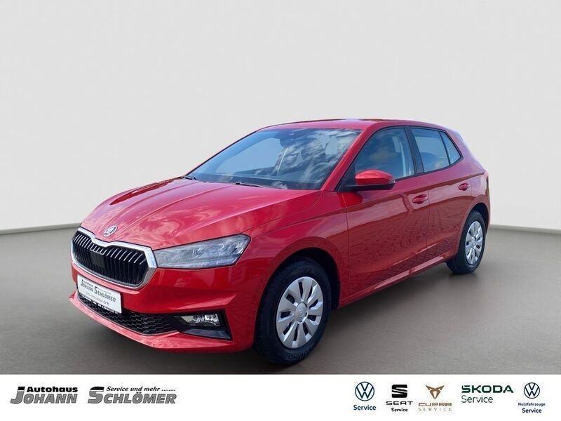 Rot Neu 2025 Skoda Fabia Essence Limousine | 17.900 € (Fairer Preis) - Bild 1/4