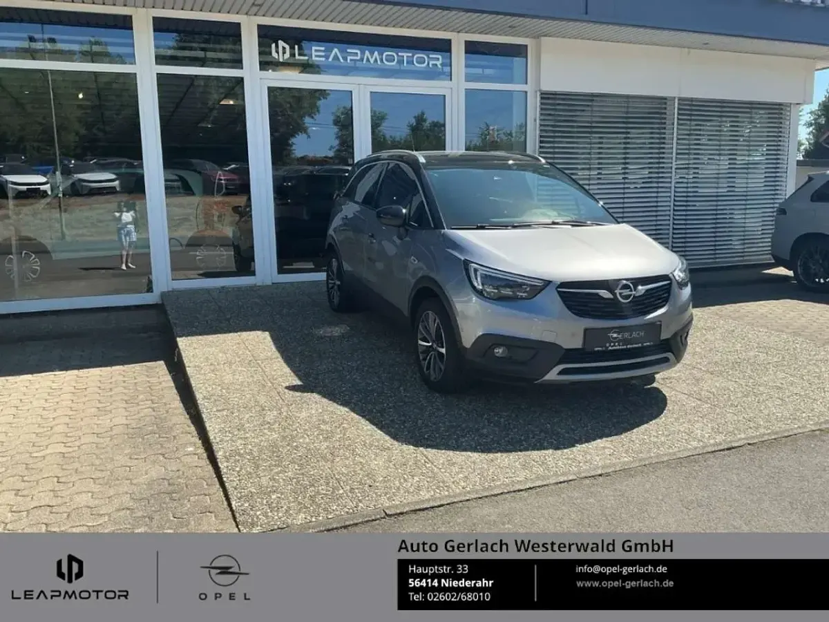 Gebraucht Opel Crossland Ultimate 131 PS (96 kW) 2020 Quarzsilber SUV