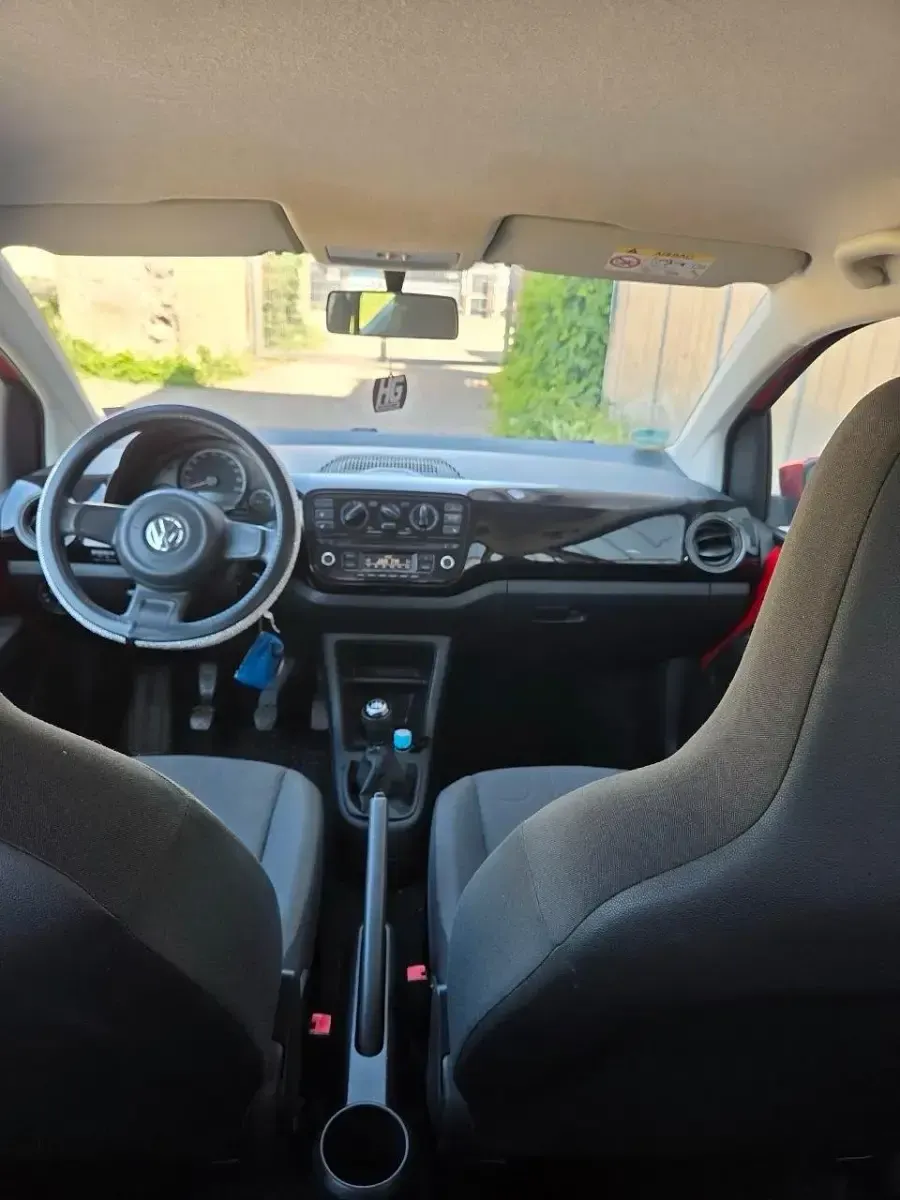 Gebraucht VW up! 60 PS (44 kW) 2014 Rot Kleinwagen
