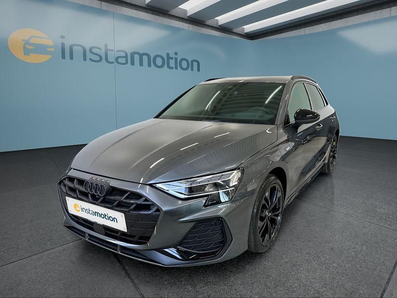 Grau Gebraucht 2025 Audi A3 Sportback e-tron S-Line Kleinwagen | 52.299 € - Bild 1/4