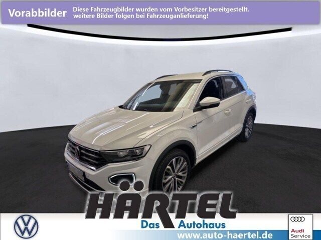 Pure white, solid Gebraucht 2022 VW T-Roc Sport SUV | 28.800 € (Fairer Preis) - Bild 1/4