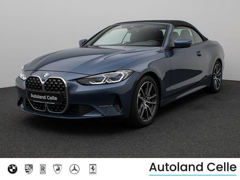 Blau Gebraucht 2022 BMW 430 Cabriolet Performance Cabrio | 41.499 € (Guter Preis) - Bild 1/4