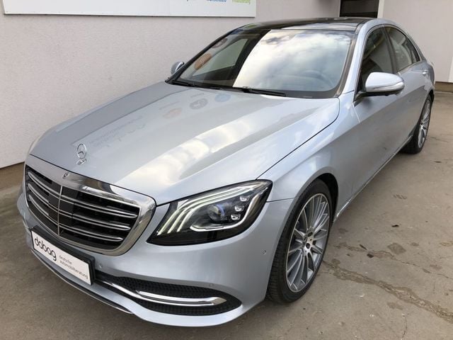 Blau Gebraucht 2018 Mercedes S400 Limousine | 42.990 € (Superpreis) - Bild 1/4