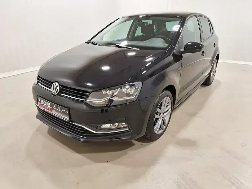 Gebraucht VW Polo LOUNGE 75 PS (55 kW) 2015 Deep black perleffekt Limousine