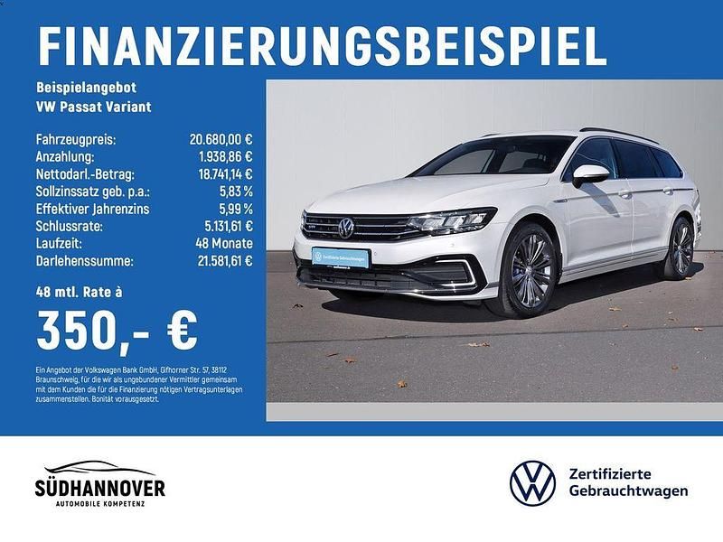 Gebraucht VW Passat GTE 218 PS (160 kW) 2020 Weiß Kombi