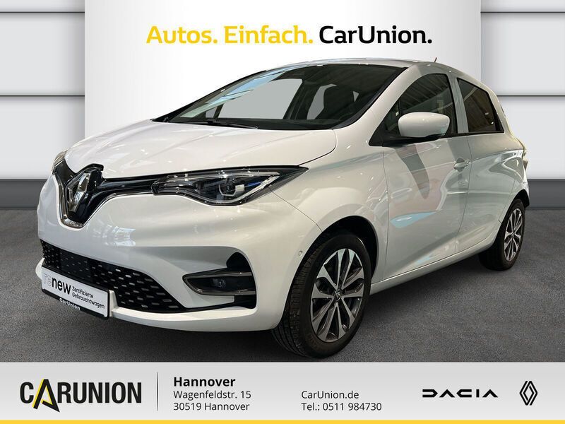 Arktis weiß Gebraucht 2021 Renault Zoe Intens Kleinwagen | 15.975 € (Fairer Preis) - Bild 1/4