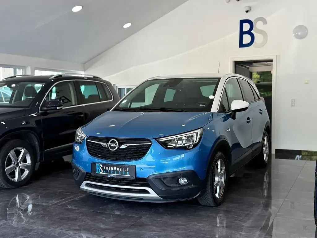 Gebraucht Opel Crossland Innovation 131 PS (96 kW) 2017 Blau SUV