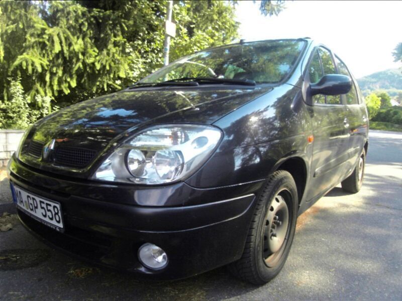 Blau metallic Gebraucht 2002 Renault Scénic Van / Kleinbus | 688 € (Guter Preis) - Bild 1/4
