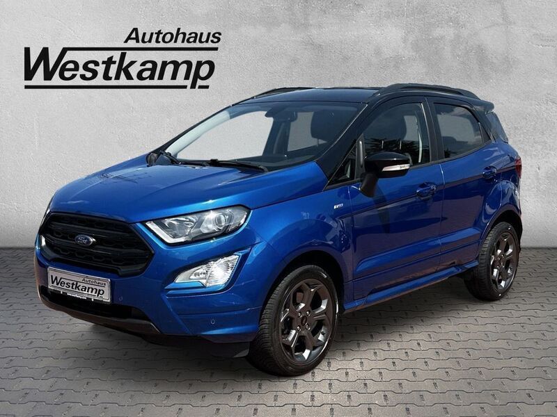 Blau Gebraucht 2018 Ford Ecosport ST-Line SUV | 10.830 € (Guter Preis) - Bild 1/4