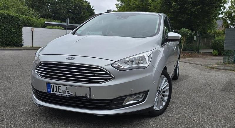 Gebraucht Ford C-MAX Titanium 125 PS (91 kW) 2017 Silber Van / Kleinbus