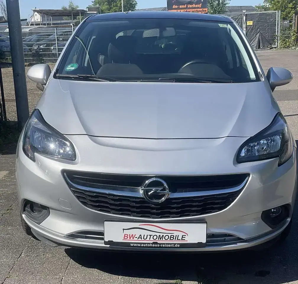 Gebraucht Opel Corsa drive 90 PS (66 kW) 2016 Argon silber/ice silver (m2) Kleinwagen