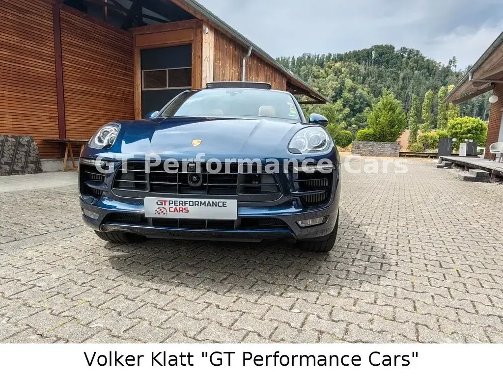 Gebraucht Porsche Macan Turbo 400 PS (294 kW) 2015 Blau SUV