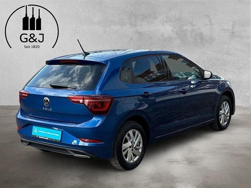 Gebraucht VW Polo Style 110 PS (80 kW) 2023 Blau Kleinwagen