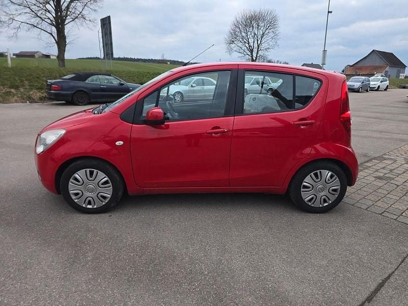 Gebraucht Opel Agila Edition 65 PS (47 kW) 2009 Rot Kleinwagen