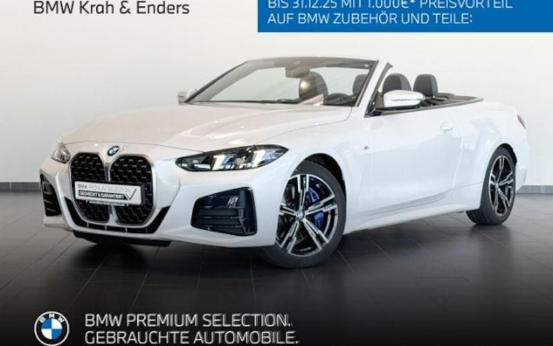 Weiß Gebraucht 2024 BMW 430 Cabriolet Comfort Edition Cabrio | 54.500 € (Teuer) - Bild 1/4