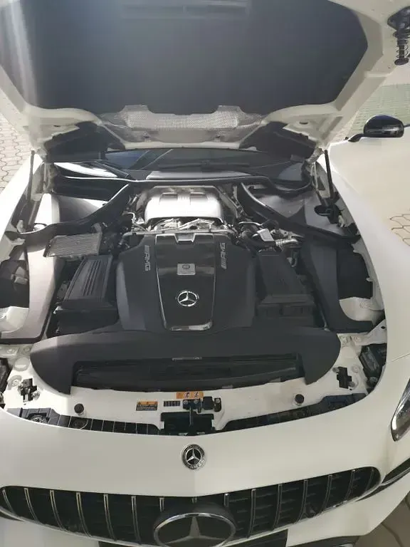 Gebraucht Mercedes AMG GT AMG 557 PS (409 kW) 2019 Weiß Cabrio