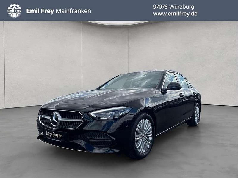 Schwarz Gebraucht 2024 Mercedes C180 Advanced Limousine | 37.950 € (Fairer Preis) - Bild 1/4
