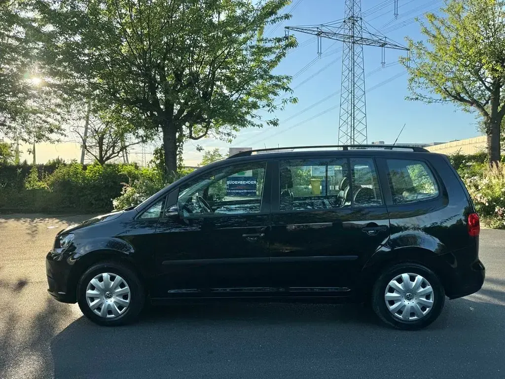 Gebraucht VW Touran 105 PS (77 kW) 2012 Schwarz Van / Kleinbus