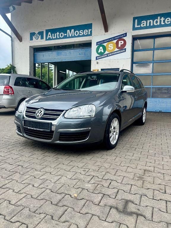 Grau Gebraucht 2009 VW Golf VI Comfortline Kombi | 3.700 € (Guter Preis) - Bild 1/4