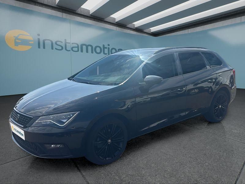 Schwarz Gebraucht 2020 Seat Leon ST Kombi | 16.599 € (Guter Preis) - Bild 1/4