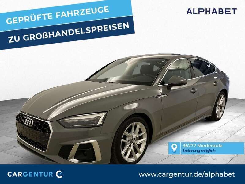 Quantumgrau Gebraucht 2021 Audi A5 Sportback S-Line Limousine | 29.590 € (Guter Preis) - Bild 1/2