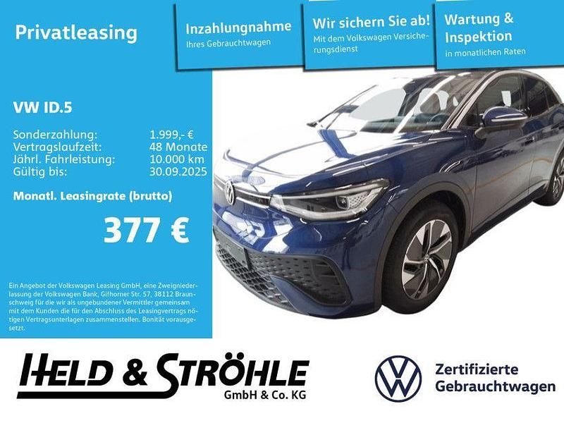 Blue dusk metallic Gebraucht 2025 VW ID.5 Pro SUV | 40.440 € (Superpreis) - Bild 1/3