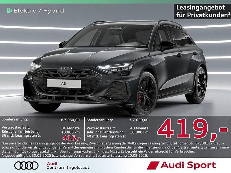 Daytonagrau Neu 2025 Audi A3 Sportback e-tron S-Line Limousine | 46.750 € (Guter Preis) - Bild 1/3