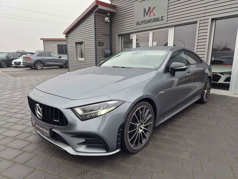 Grau Gebraucht 2018 Mercedes CLS400 AMG Limousine | 42.890 € (Guter Preis) - Bild 1/4