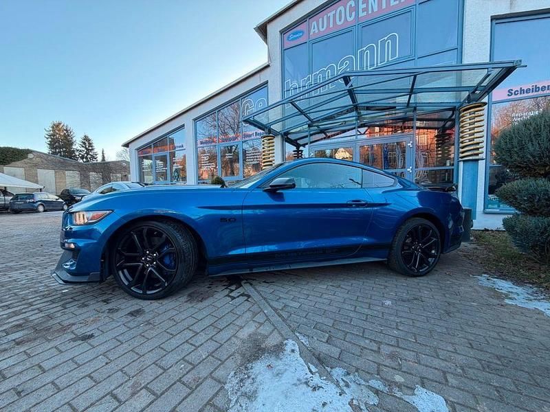 Gebraucht Ford Mustang GT 426 PS (313 kW) 2017 Blau Coupé