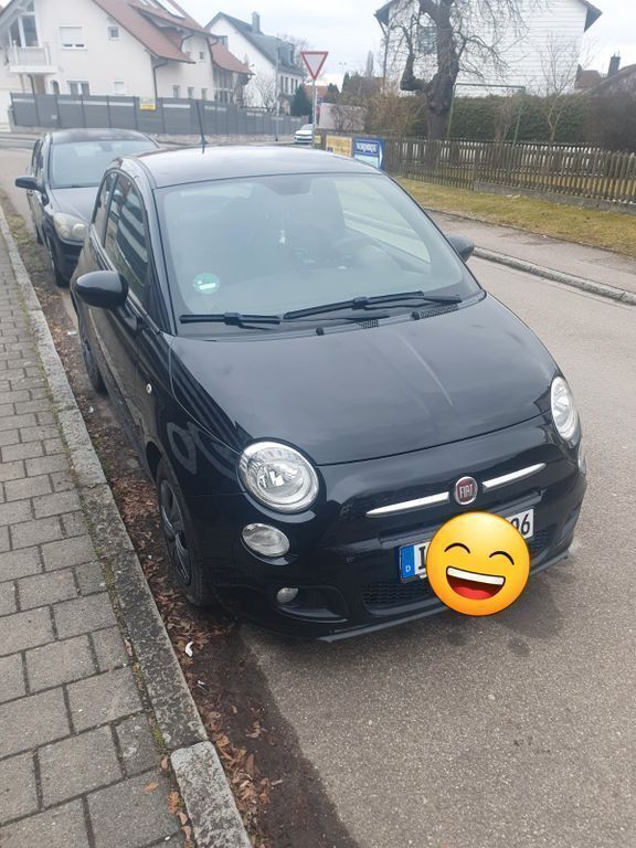Schwarz Gebraucht 2014 Fiat 500 Limousine | 7.800 € (Fairer Preis) - Bild 1/4