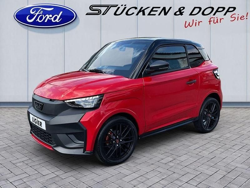 Ny Ligier JS50 2025 Svart Halvkombi