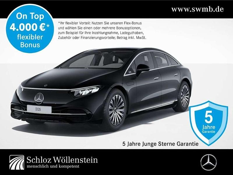 Schwarz Gebraucht 2021 Mercedes EQS580 Limousine | 66.870 € (Guter Preis) - Bild 1/4