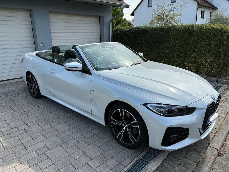 Weiß Gebraucht 2022 BMW 420 M Sport Cabrio | 38.390 € (Guter Preis) - Bild 1/4