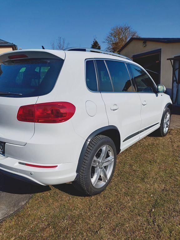 Gebraucht VW Tiguan R-line 160 PS (117 kW) 2014 Weiß SUV